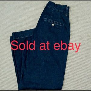 Goldsign  High Rise Relaxed Denim made in USA